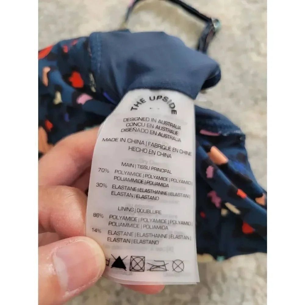 The Upside Leopard-Printperformance Top 8 Nwot - image 5